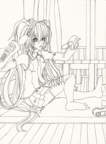Hatsune Miku Inked resize