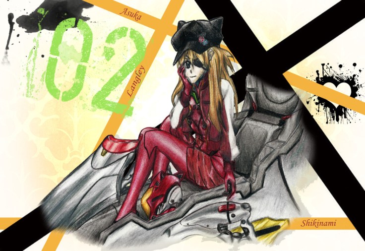 Asuka Shikinami Langley - You Can (Not) Give Up background resize