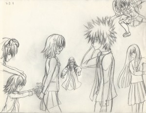 Misaka and Touma rough II resize