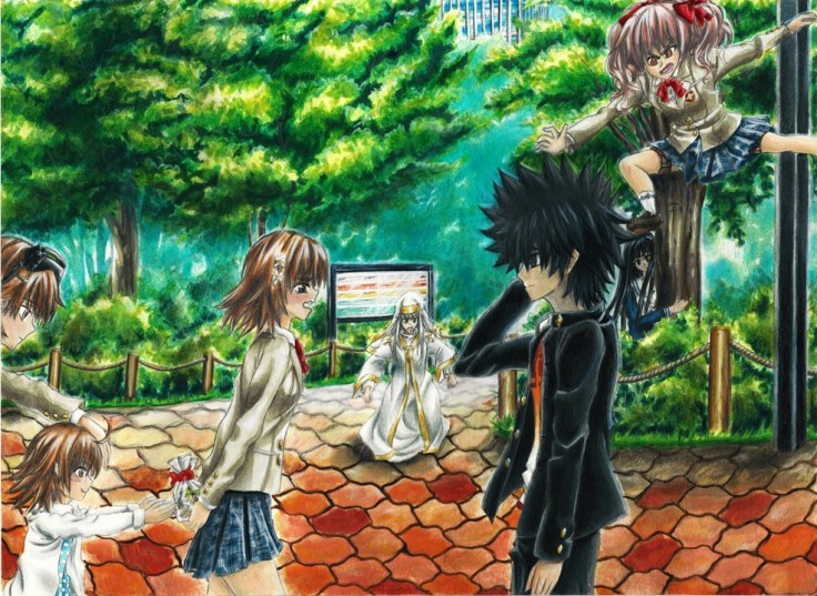 Misaka and Touma - '... What's wrong BiriBiri' FINAL II  RESIZE