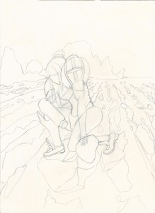 Samus Aran I line art resize