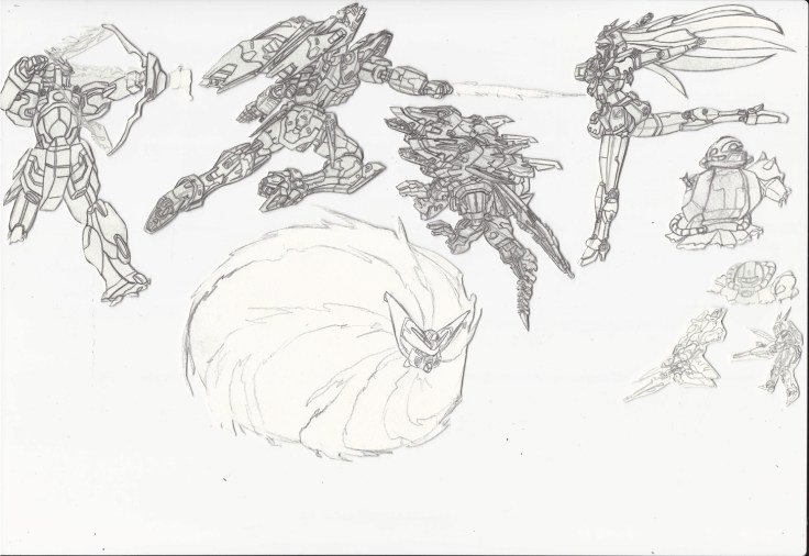 3d gundam project resize