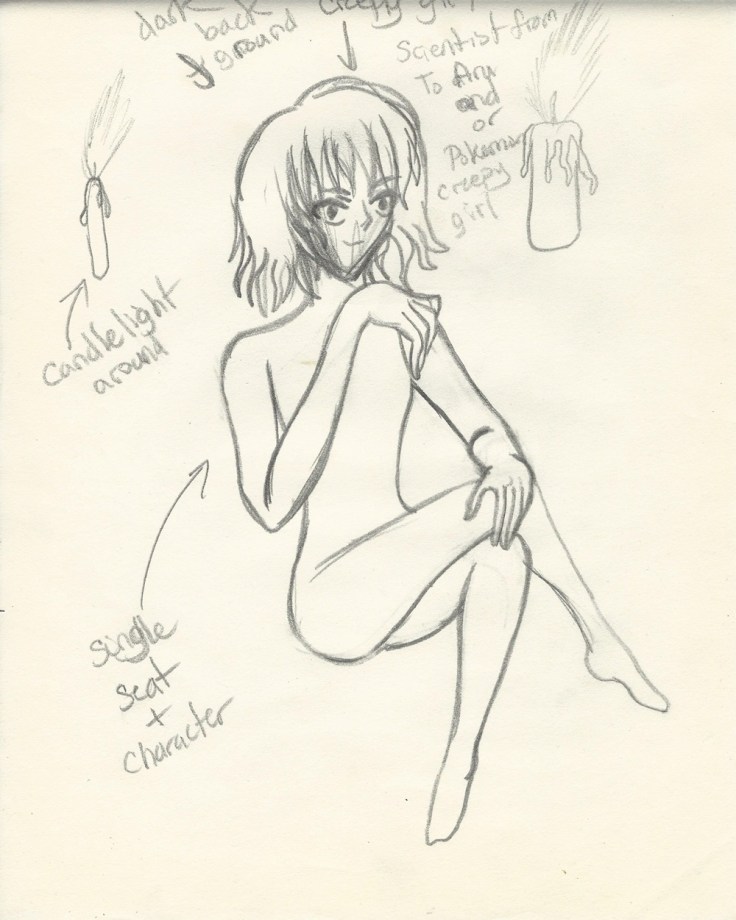 spooky girl rough draft resize