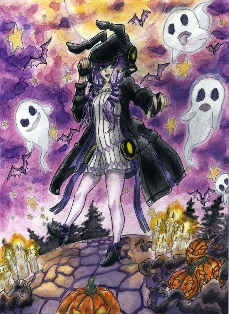 Yuzuki Yukari - "Halloween Pumpkin Smash"