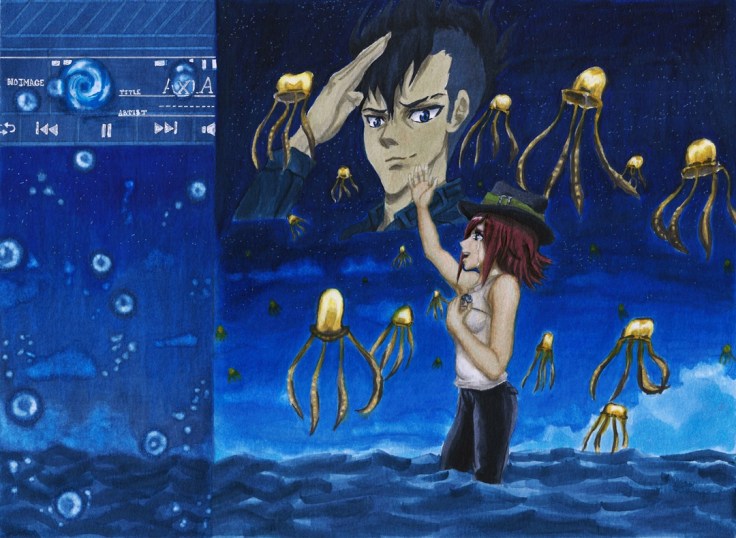 Singing for a Special Fan - Kaname and Messer resize